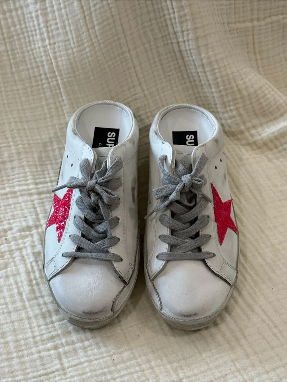 - NEW Golden Goose Sabot Leather Slide Sneakers BT - Picture 6 of 12